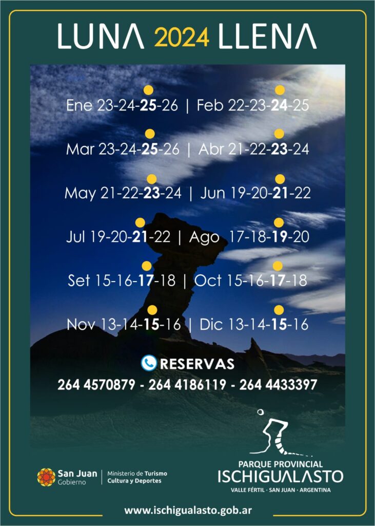 Calendario Lunar, Parque Provincial Ischigualasto