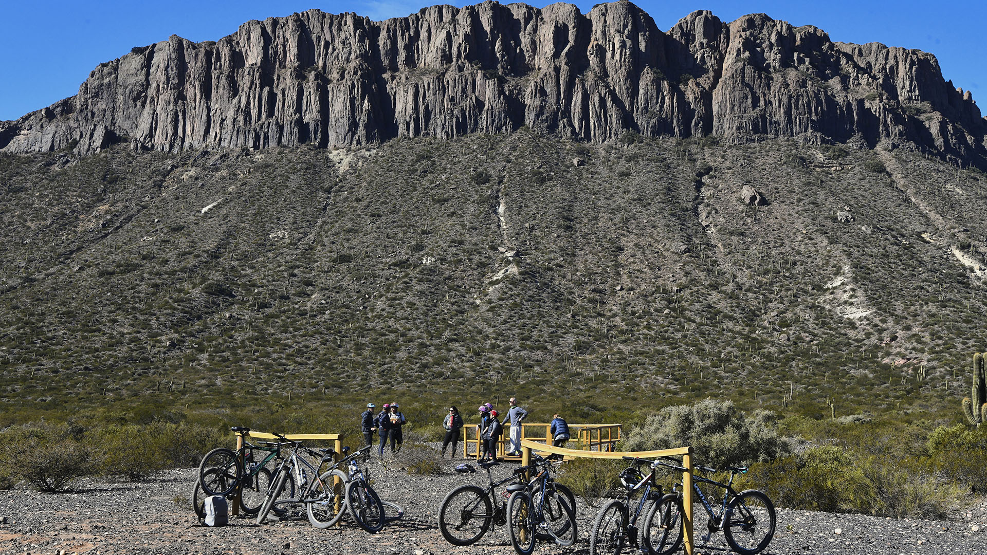 Circuito de Mountain Bike parque provincial ischigualasto
